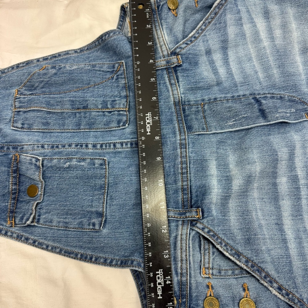 Anthropologie Pilcro Faded Blue Denim Overalls - Picture 7 of 10